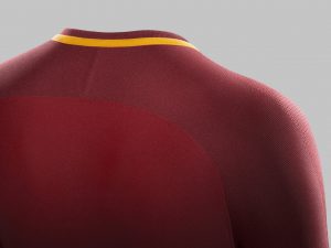 La nuova maglia HOME della ROMA per la stagione 2017-28